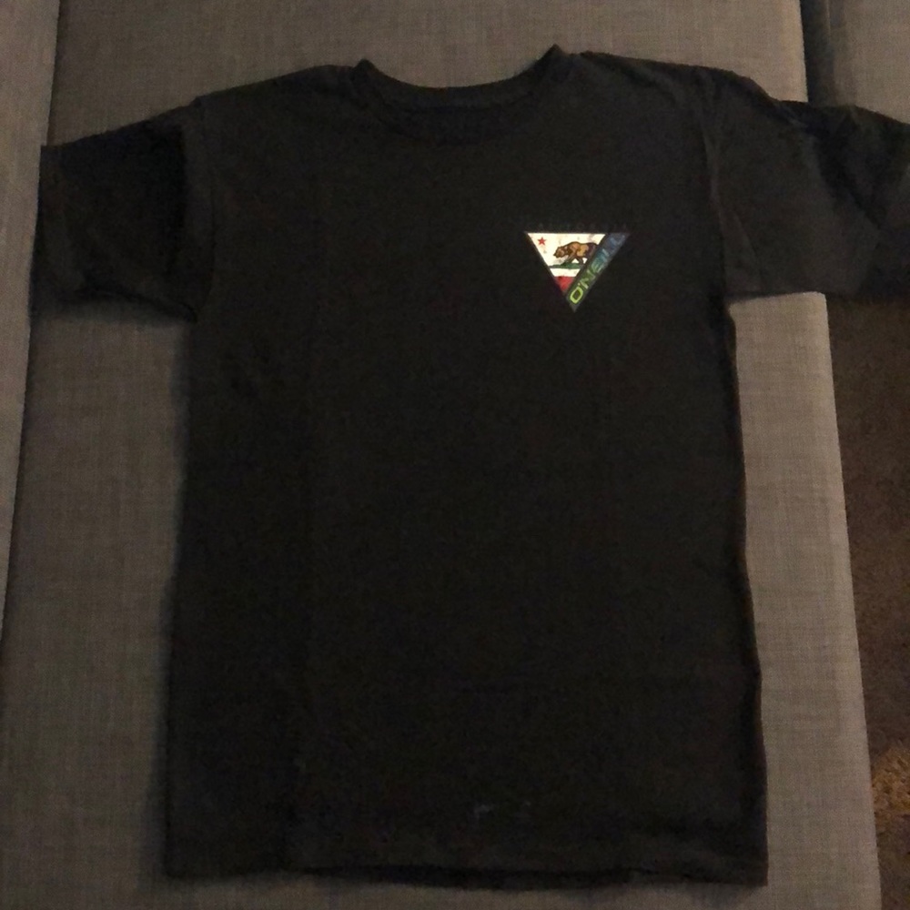 Mens Small, Black, O'Neill California Triangle Tee